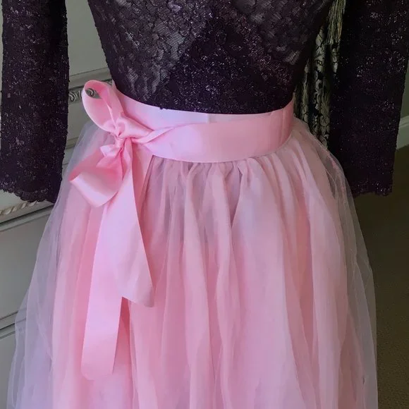 Women Plus Size Long Maxi A-Line Tutu Tulle Skirt *Altered - Picture 4 of 6